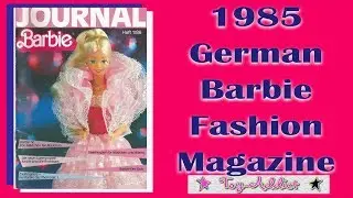 Barbie 1985 Vintage German Fashion Magazine ~ Toy-Addict