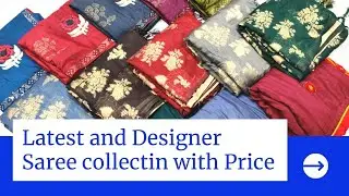 Exclusive Designer Saree 2021 from Manufacturer || Latest and Designer Saree Collection with price