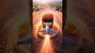 A Miracle Above the Biggest Shiva Lingam