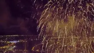 Тюмень фейерверк шоу. День Города 2016 HD
