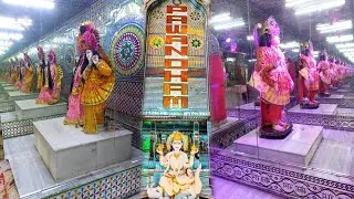 Pawan Dham Haridwar Architecture Details | Glass and Mirror Temple Design