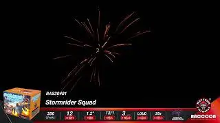 RA530401 Stormrider Squad  RACCOON FIREWORKS 2026 New RDX