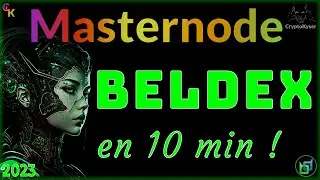 🌟Tuto : Monter un Masternode BELDEX en 10 Min !🌟  🔥46% Rewards !🤑🔥 - 2023