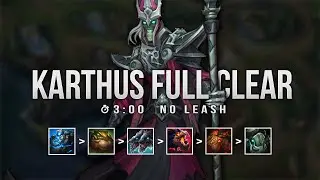 Karthus Jungle Full Clear 3:00 | 12.5 - League Of Legends