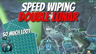 Ark Official PvP | Small Tribes | Speed Wiping Double Lunar Cave!