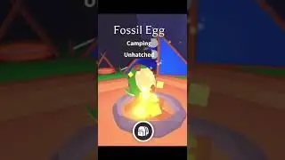 ОТКРЫЛА ФОССИЛ ЯЙЦО В АДОПТ МИ!|FOSSIL EGG ADOPT ME ROBLOX#adoptme #адоптми #roblox #роблокс #fossil