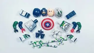 LEGO CAPTAIN AMERICA AND LEGO STORMTROOPER GREEN | BUILD LEGO