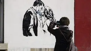 Coronavirus, murales e sculture: da New York a Berlino l'arte rappresenta la pandemia