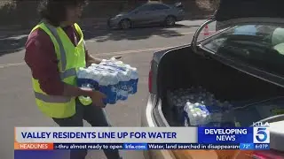 Thousands of San Fernando Valley residents still without water due to system break