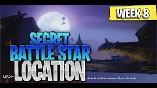 WEEK 8 SECRET BATTLE STAR LOCATION GUIDE SEASON 10 - Storm Racers Challenges Battle Star Season X
