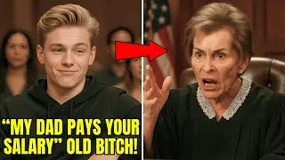 Rich Teen Said &ldquo;My Dad Pays Your Salary&rdquo; &mdash; Judge Judy&rsquo;s Response SHOCKED the Audience.