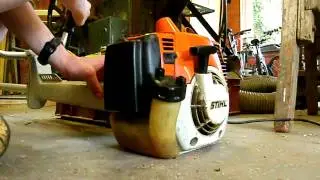 Stihl FS 350  |  Cold Start.