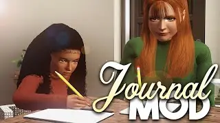 NEW MOD RELEASE IN SIMS 3?! // Journaling Mod 📖
