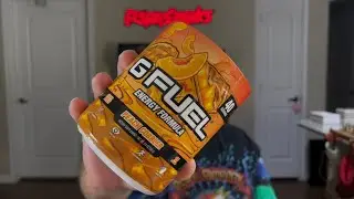 G FUEL Peach Cobbler Review And Taste Test In Milk AND Water!