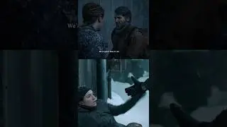 Joel Saves Abby - The Last of Us Game Vs Show Comparison (TLOU HBO vs Part II Remastered)