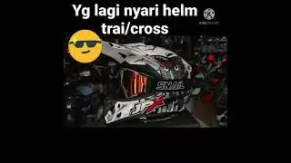helm trail,helm cross berkualitas.