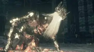 Dark Souls III - Hyper Mode Luck/Anri's build bleeds the Twin Princes
