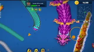 Worms Zone Snake Game | New BiggestSlither Snake Kill | Epic Snake Kill 😱