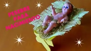 PESEBRE PARA NACIMIENTO CON PALITOS BAJALENGUA
