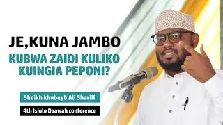 Changamoto Na Misukosuko Yasikutingize Imaan | Khubeyb Ali Shariff|4th Isiolo Daawah|#alfalahisiolo