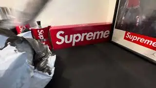 BOGO Supreme Box Logo Hooded Sweatshirt Realtree&reg; AP Camo, heather grey-2025 FALL/WINTER Week 15