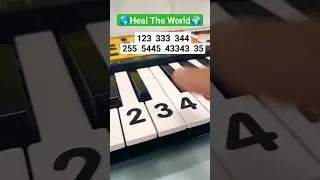 Heal The World, Make It A Better Place &hearts;️ Michael Jackson 🎹