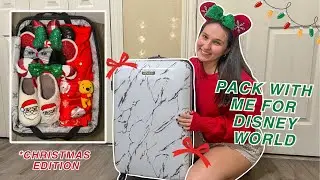 PACK WITH ME FOR A CHRISTMAS DISNEY WORLD TRIP | holiday outfits, mickey ears, & festive accessories