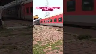 22863 Howrah-SMVT Bengaluru AC SF Express skipping BNBR..