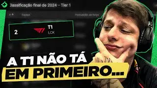 O POWER RANKINGS da Riot depois do Worlds! T1 ficou em 2&deg; lugar!