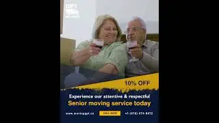 Special Seniors Discount, Save 10% on Your Move!