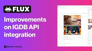 NEW IMPROVEMENTS using IGDB API on FLUX WooCommerce Theme
