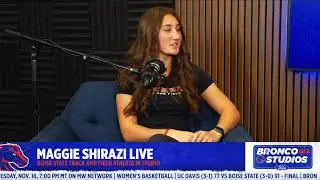 Mason Hutton, Maggie Shirazi, Gabe Rosenvall from Academics - Bronco Studios Live (Nov. 19, 2025)