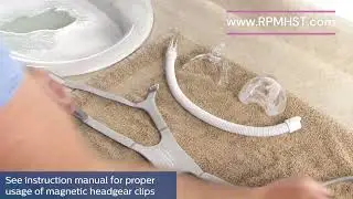 Очистка маски CPAP Philips Respironics Amara View