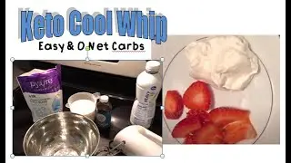 Homemade Keto Cool Whip - Easy and 0 Net Carbs