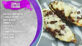 Zapallo Italiano - Las recetas de Lore