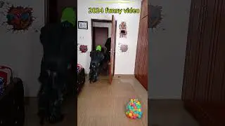 Chase by Alien funny prank Anaconda snake python in real life #vfx magic bhoot wala #shorts