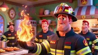 Fire Truck Day With Baby 🚒🎵 | Fun Vehicle Song for Kids | Playful Nursery Rhyme