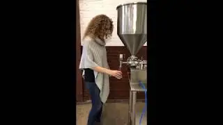 Apex Filling Systems- 5oz Hot Sauce Fill with Table Top Piston Filler -