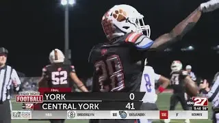 Central York dominates York in Week 10