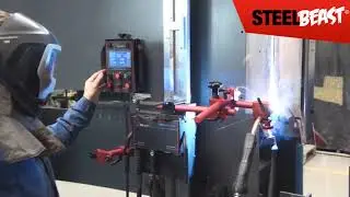 Top Range Welding Solutions - Rail Bull 2 Advanced Welding Carriage. MIG/MAG, TIG, Plasma, Oxy-Fuel