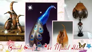 Bottle Gourd Craft Designs | Gourd Art Model Ideas | Nila fashion Models
