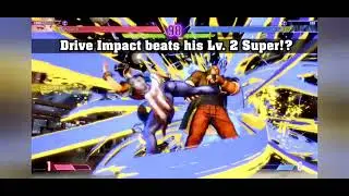 SF6 - Ken's Level 2 Super not Invincible!! (NurseLee Clip)
