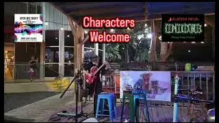 Characters Welcome H-HOUR at Tommy John's Tailgate open mic 20250820 