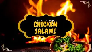 Chicken Salami For Wraps,Burger,sandwich||वजन घटाने वाली चिकन सलामी घर पर बनाएं | हेल्दी और टेस्टी