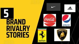 Топ-5 историй о соперничестве брендов | Nike против Adidas | Coca-Cola против Pepsi #бренд #соперничество