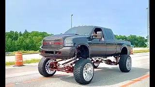 DAYTONA CANCELLED ROD RUNS BOUND 20 inch lift on the F250