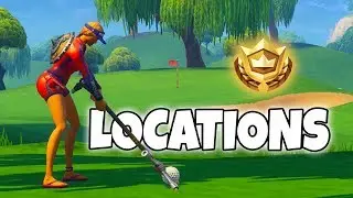 Испытание &laquo;Отбей мяч для гольфа от ти до грина на разных лунках&raquo; &mdash; Fortnite Battle Royale