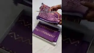 Banarasi Cotton Suit Set With Digital Print Dupatta #indianattire #ladiessuits #suitdupatta #fashion