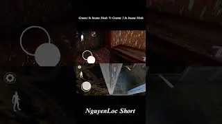 Granny In Insane Mode Vs Granny 3 In Insane Mode #granny #granny3 #dvloper #shorts