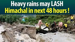 IMD issues yellow alert for heavy rains in 10 Himachal districts